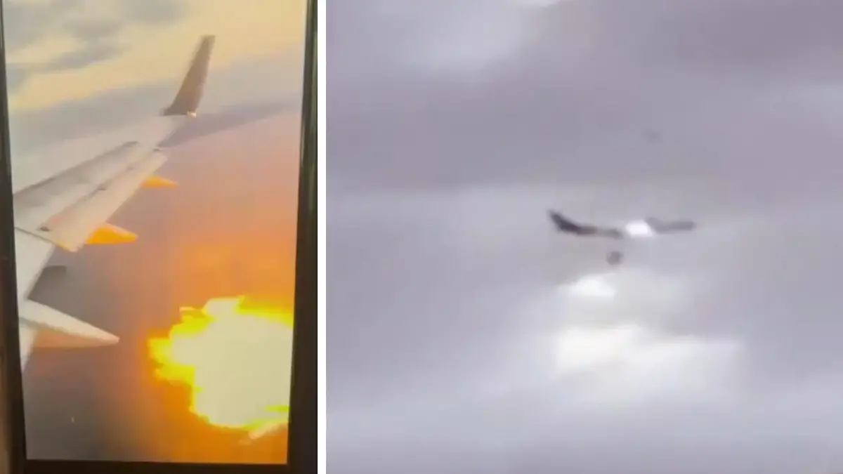Flammen schlagen aus dem Triebwerk! Condor-Maschine muss außerplanmäßig landen 273 Passagiere an Bord