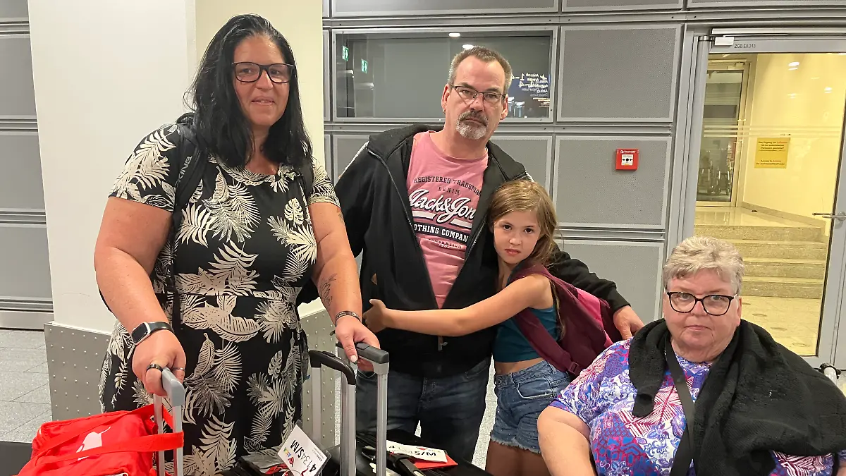Bianca (44) war mit Familie an Bord des Condor-Fliegers