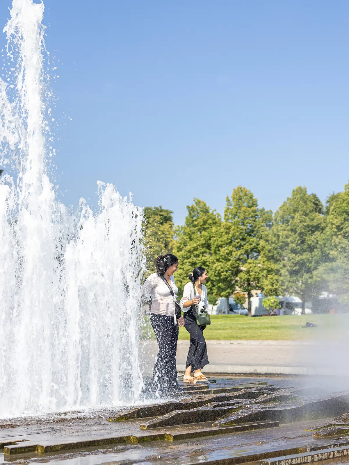 Sommerhitze in Berlin.