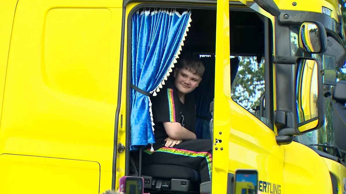 Dieses Grinsen sagt wohl mehr als tausend Worte. 