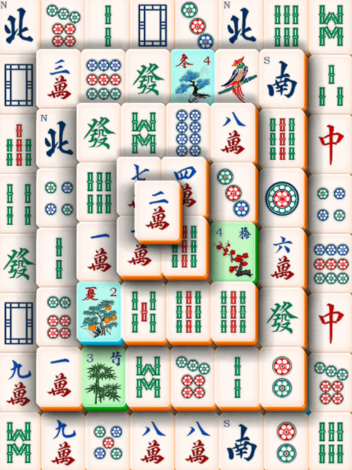 „Mahjongg Solitaire” auf RTLspiele.de