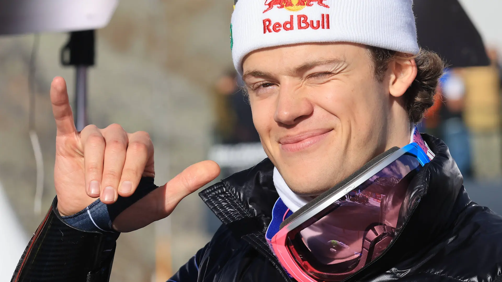 Lucas Pinheiro Braathen am 27. Oktober 2024 in Sölden, Tirol, Österreich.