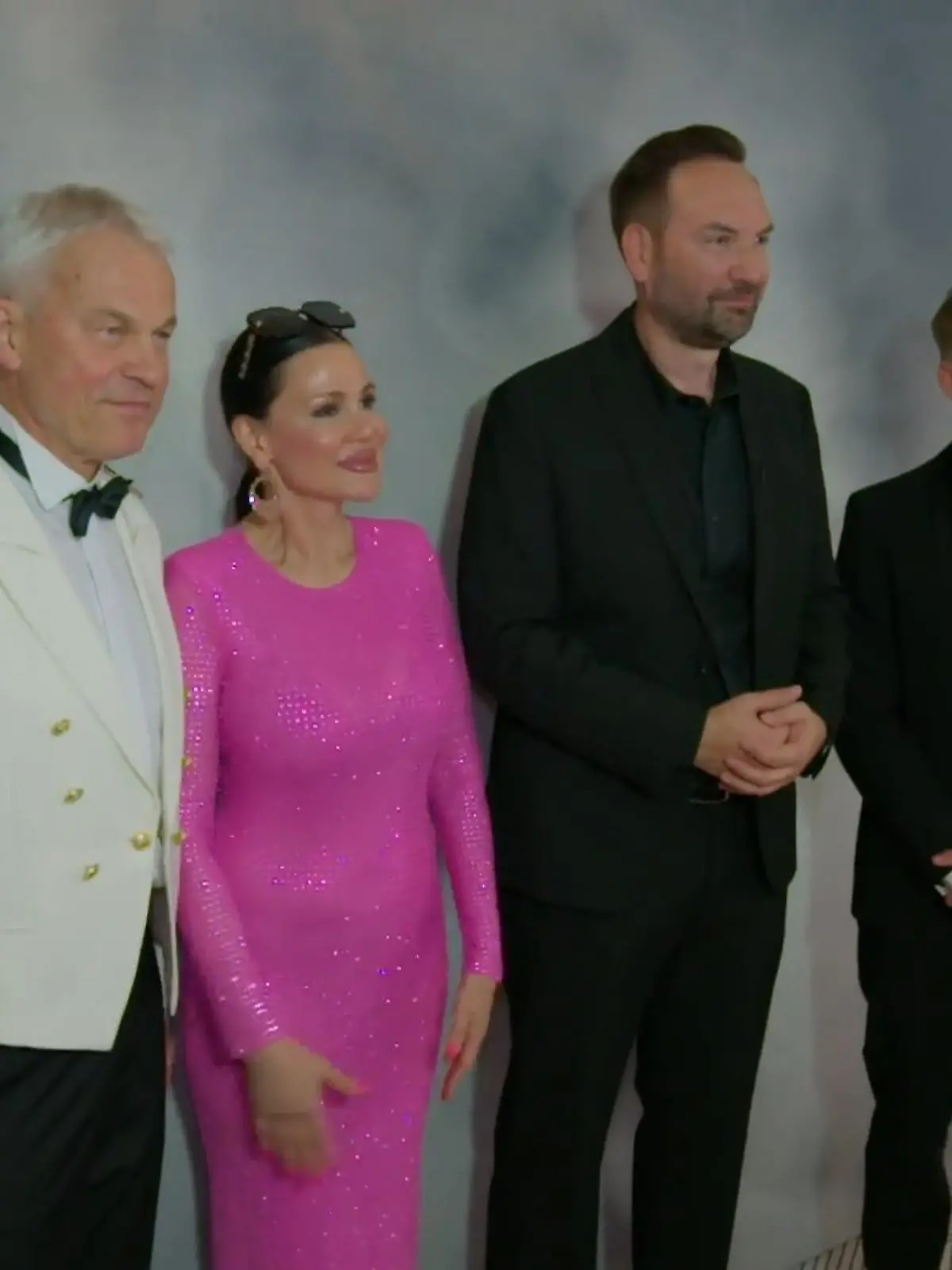 Bild zu: "Djamila und Ron beim Gala-Abend mit dem Kapitän"