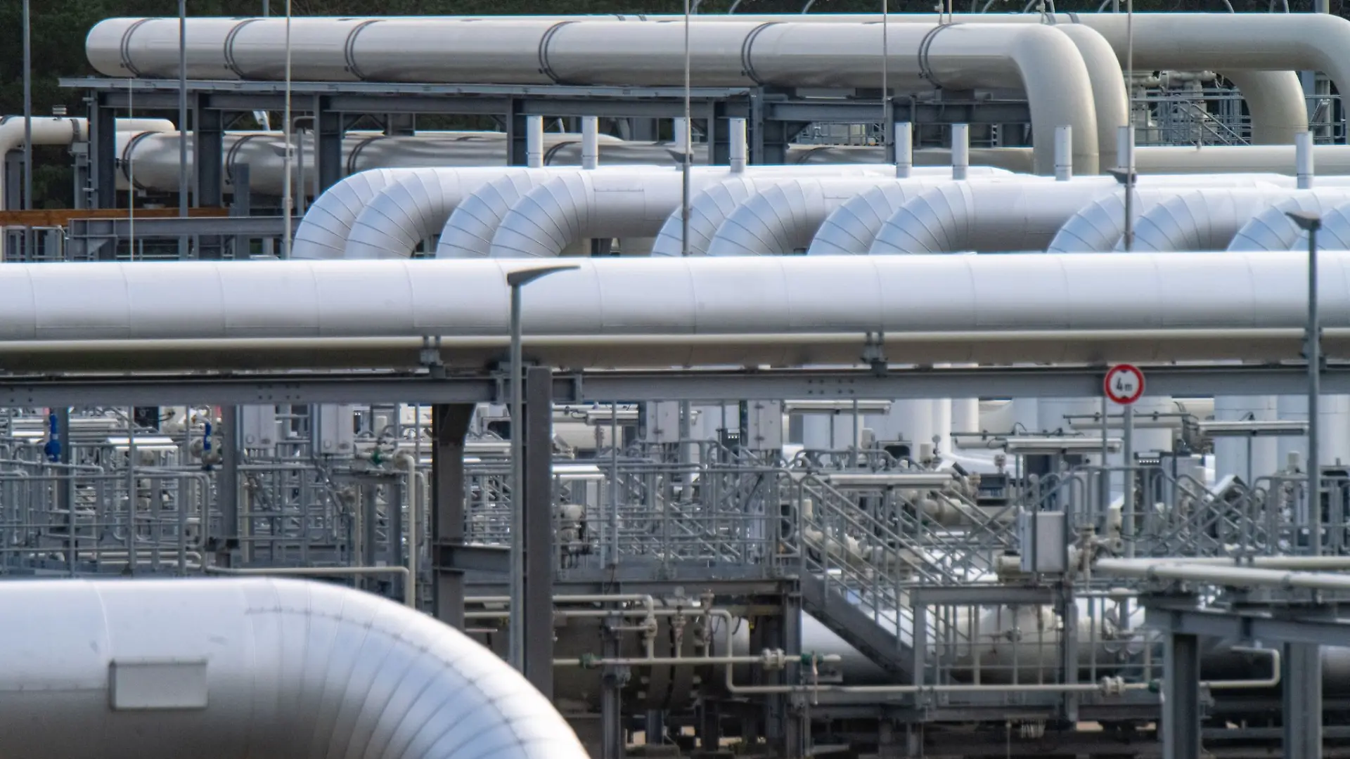 In Lubmin hätte das über Nord Stream 2 gelieferte russische Gas ankommen sollen. Doch so weit kam es nicht. (Archivbild)