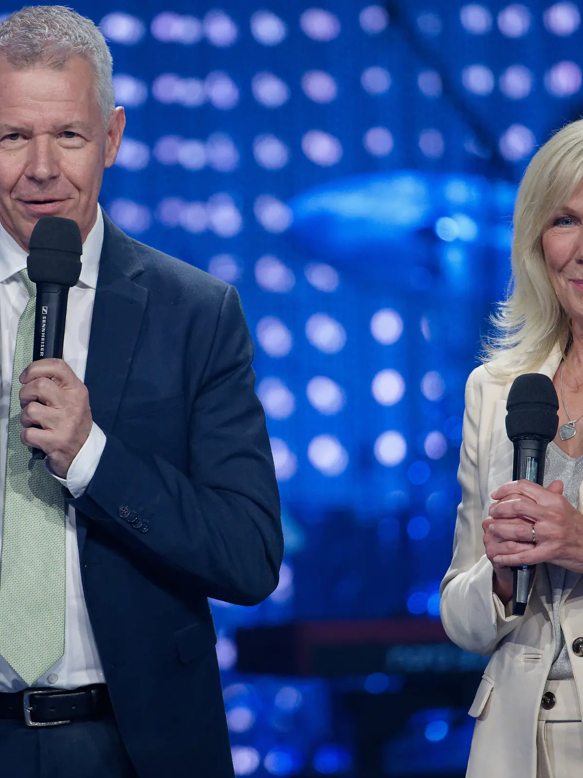 Ulrike von der Groeben und Peter Kloeppel