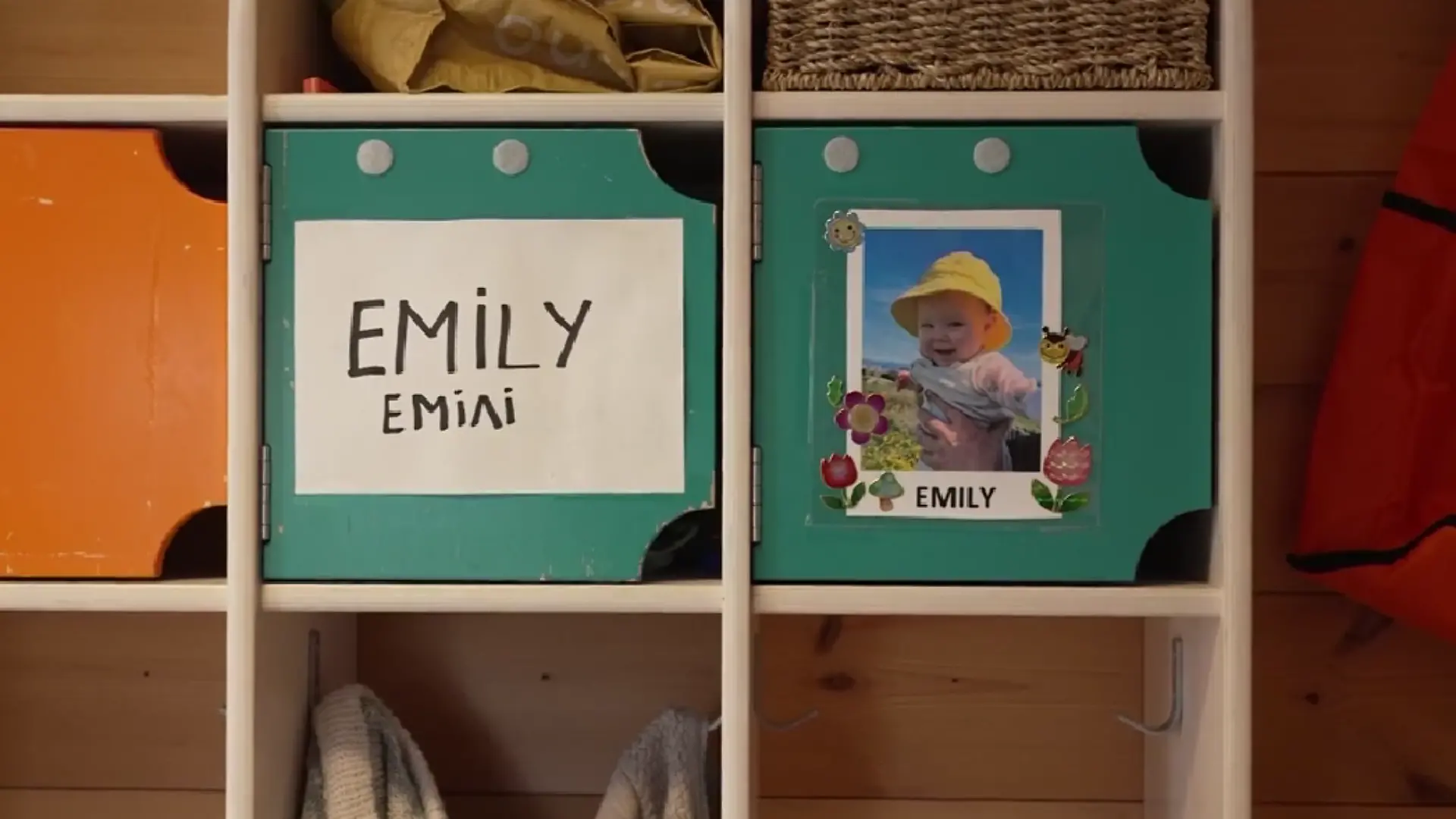 Emily ist das einzige Kind in ihrem Kindergarten