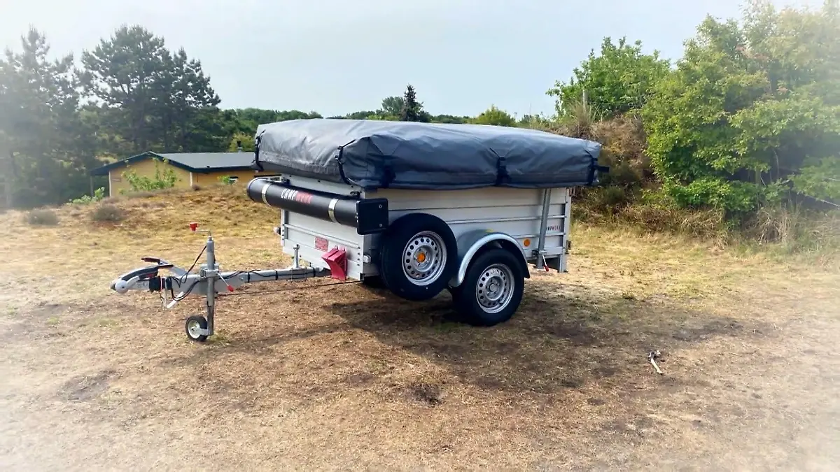 Campen mit dem Zeltanhänger im Test Camping-Trend