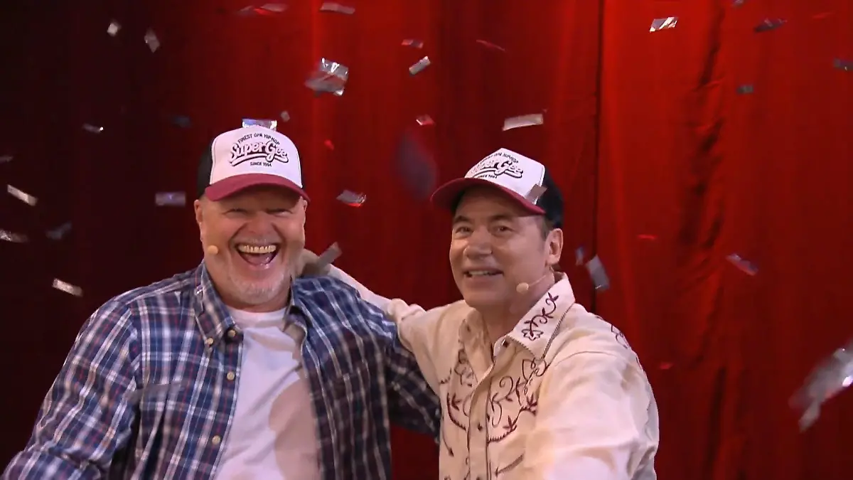 Stefan Raab und Michael „Bully“ Herbig besiegen den Schnulli Premiere!
