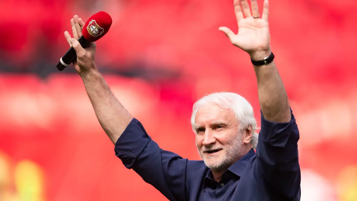 ARCHIV - 14.05.2022, Nordrhein-Westfalen, Leverkusen: Rudi Völler, ehemaliger Geschäftsführer Sport von Leverkusen (zu dpa: «Bericht: Völler Kandidat für Bierhoff-Nachfolge») Foto: Marius Becker/dpa +++ dpa-Bildfunk +++