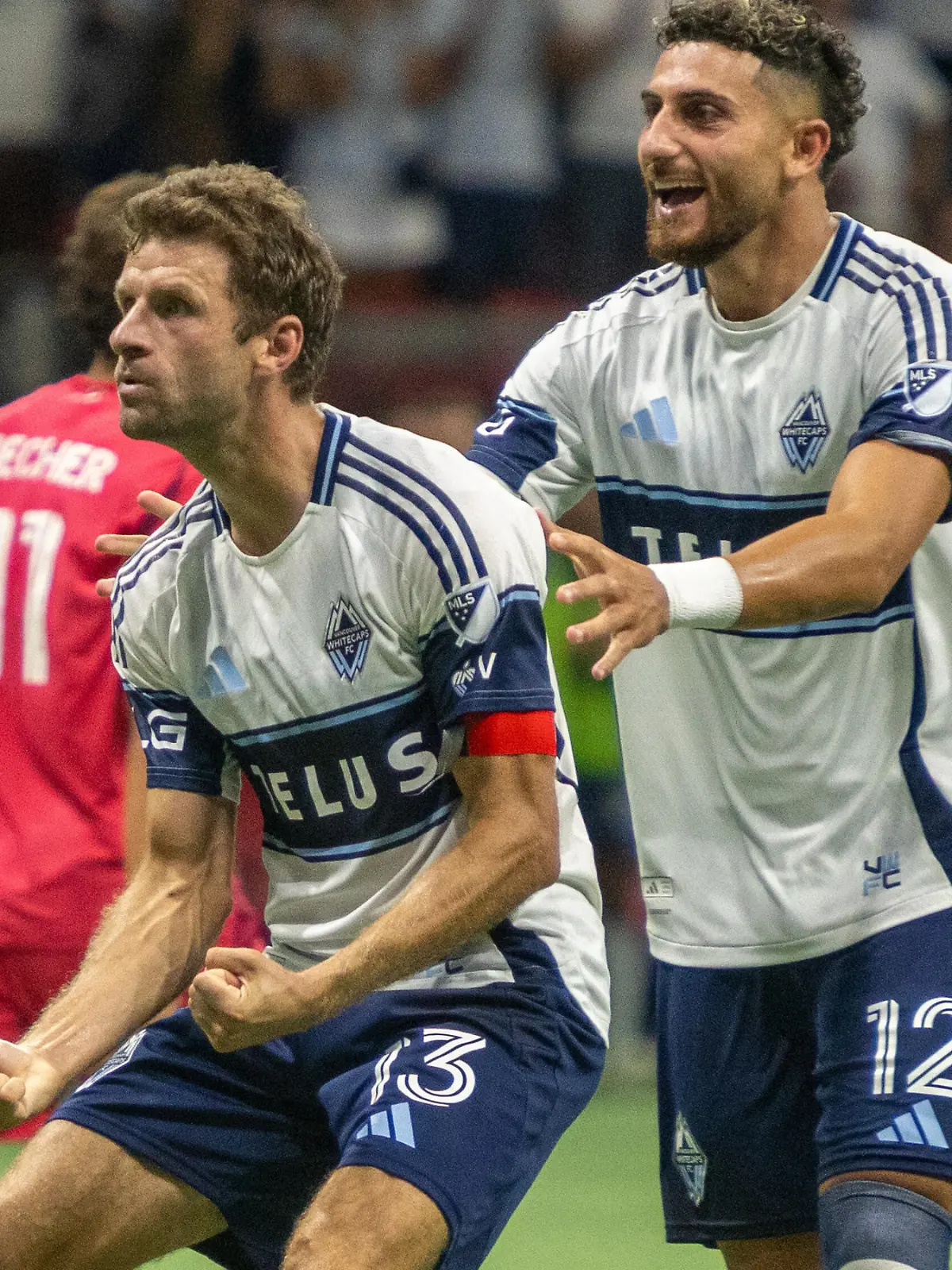 Bild zu: "Siegtreffer in letzter Sekunde! Thomas Müller bejubelt sein erstes MLS-Tor"
