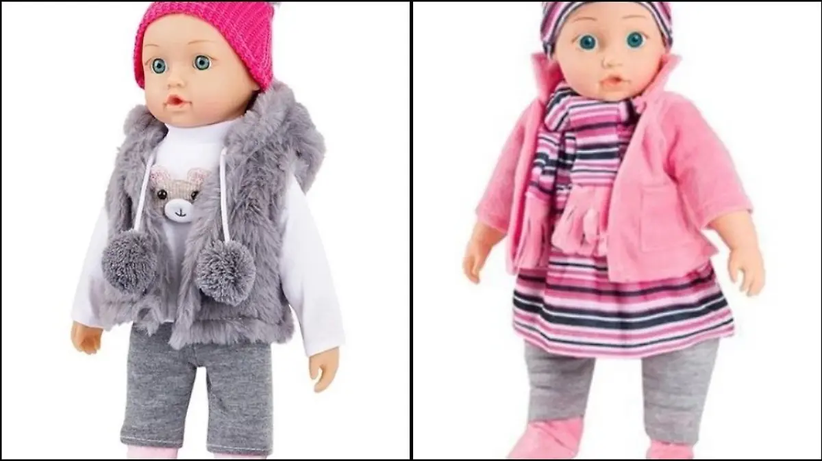 Zwei Puppenmodelle der Marke kinderplay bergen große Gefahren.