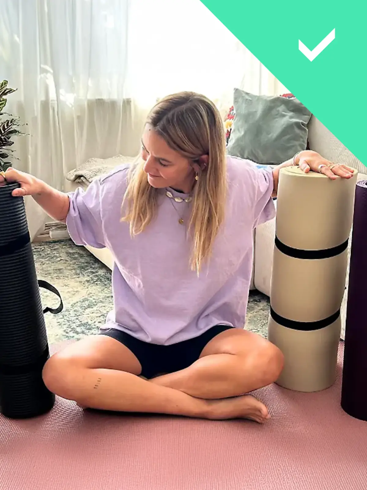 RTL testet Yogamatten Bild zu: "RTL testet Yogamatten"