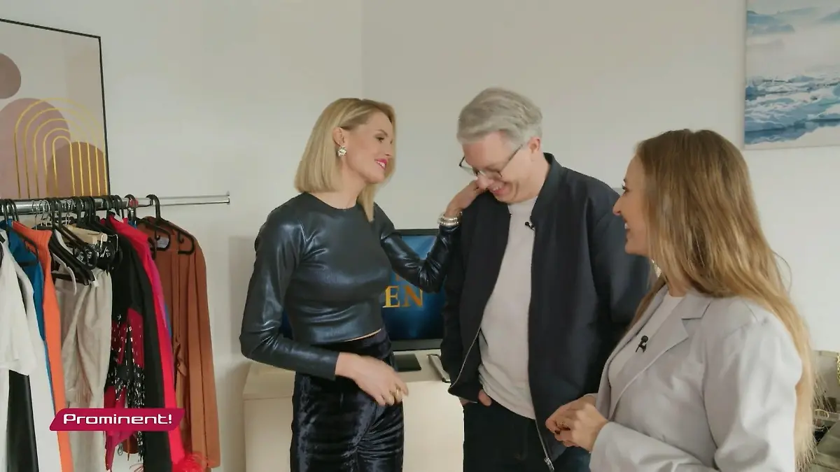 Frank Thelen fühlt sich gleich wieder wie zuhause Löwen backstage