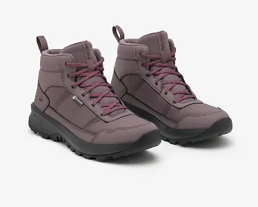 Quechua Wanderschuhe für Damen, halbhoch, wasserdicht