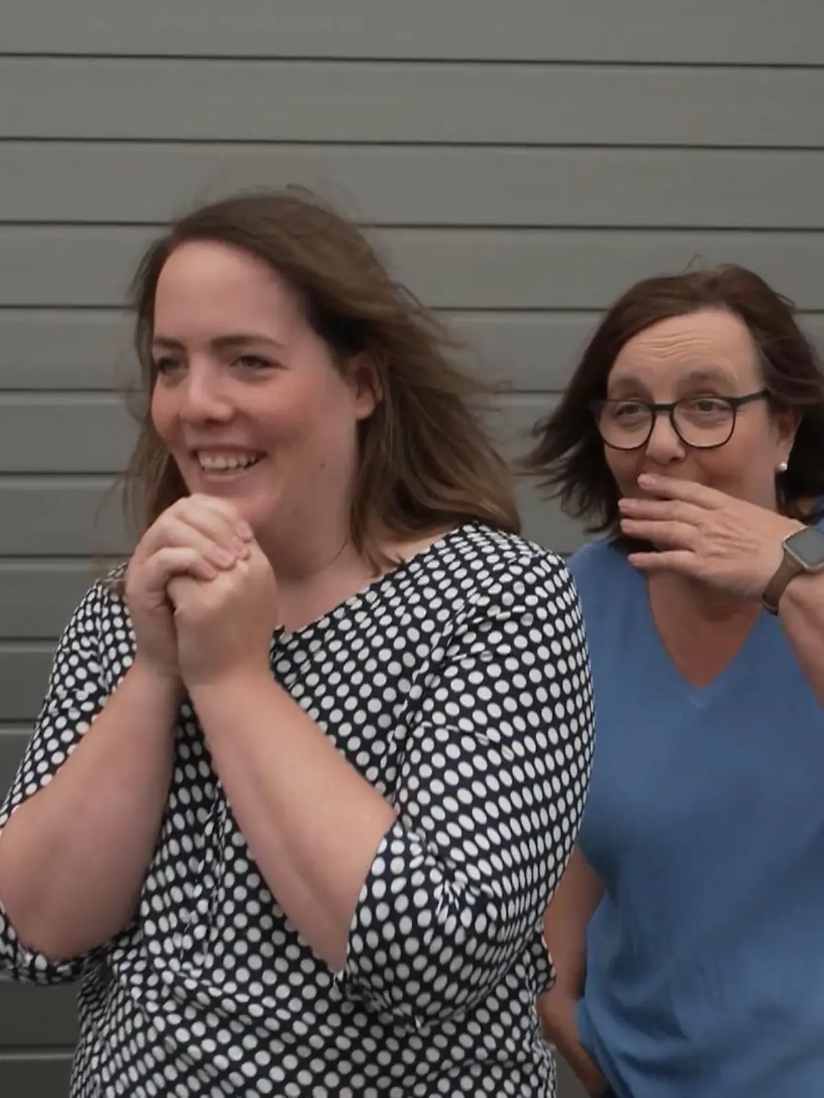 Bild zu: "Der große Moment für Stephanie und Mama Doris"