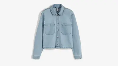 Jeansjacke in heller Waschung
