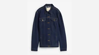 Tiefblaue Jeansjacke
