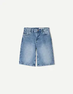 Baggy-Denim-Shorts