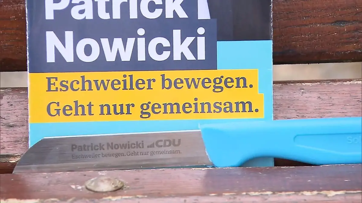 Küchenmesser als Wahlkampf-Geschenk CDU in Eschweiler