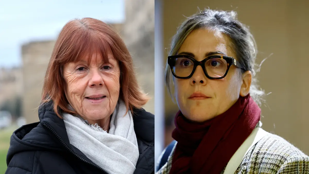 Gisèle Pelicot und Tochter Caroline Darian.