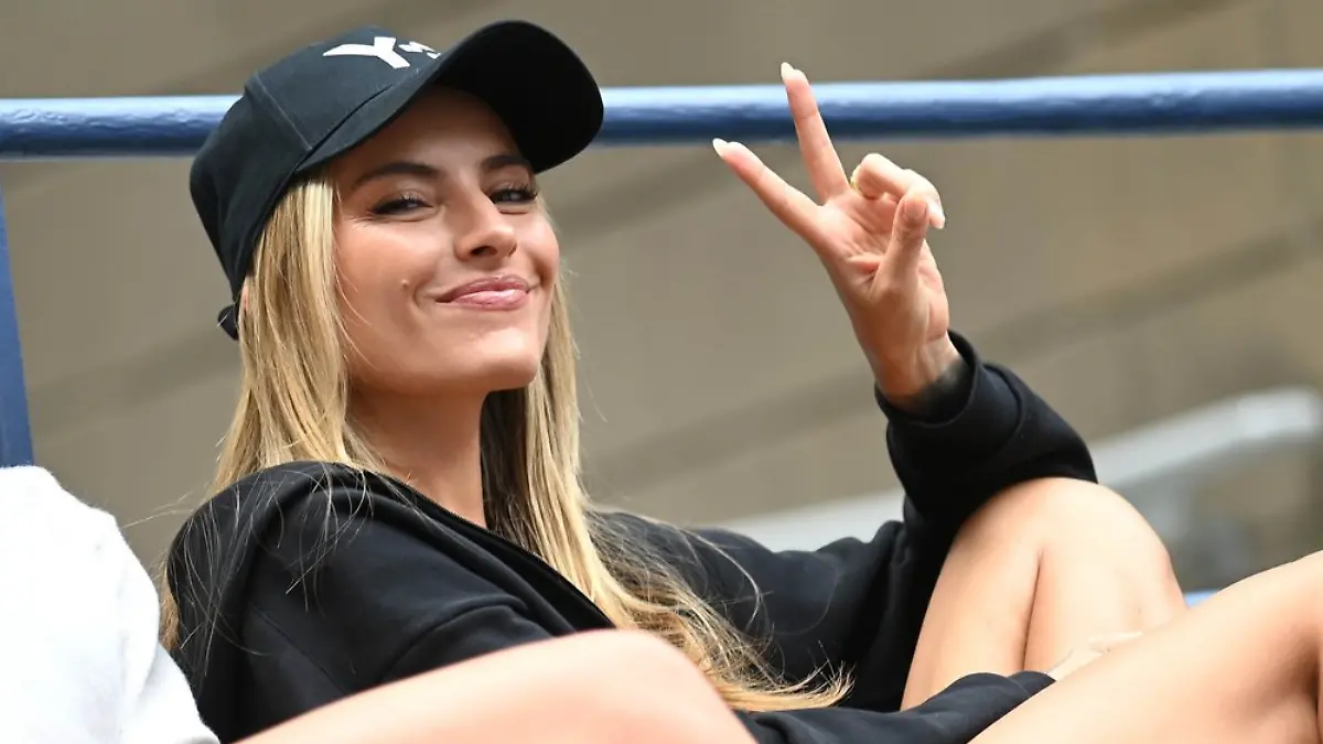 Sophia Thomalla drückt Alexander Zverev bei der US Open die Daumen.