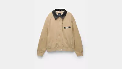Cordjacke mit Kombi-Kragen