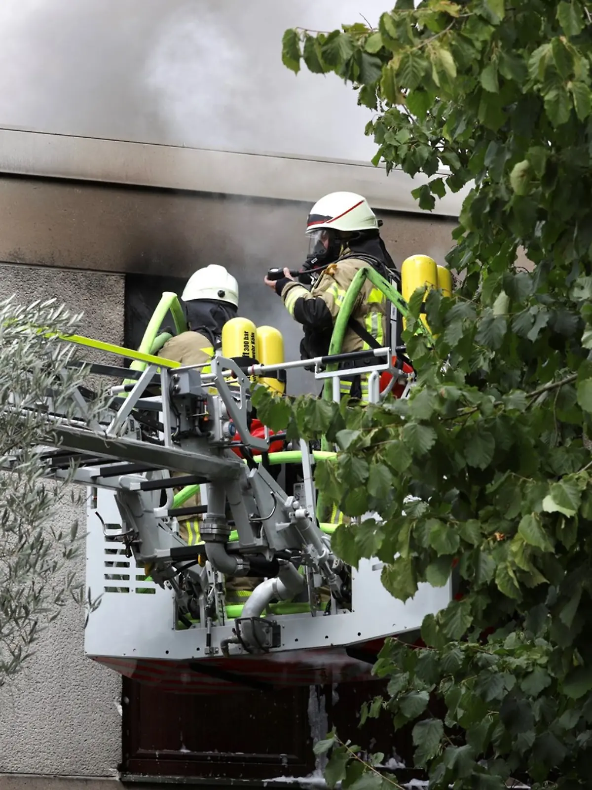 Bild zu: "Feuer in Kölner Wohnhaus – Frau lebensgefährlich verletzt
"