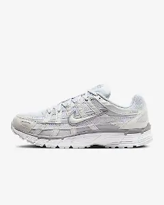 Nike P-6000 Metallic Summit White