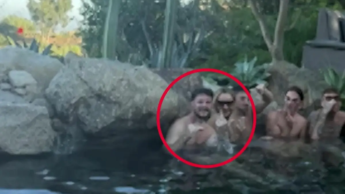 Wilde Pool-Party! Hier kommen sich Bill Kaulitz und Jannik Kontalis näher Er flog extra nach L.A.