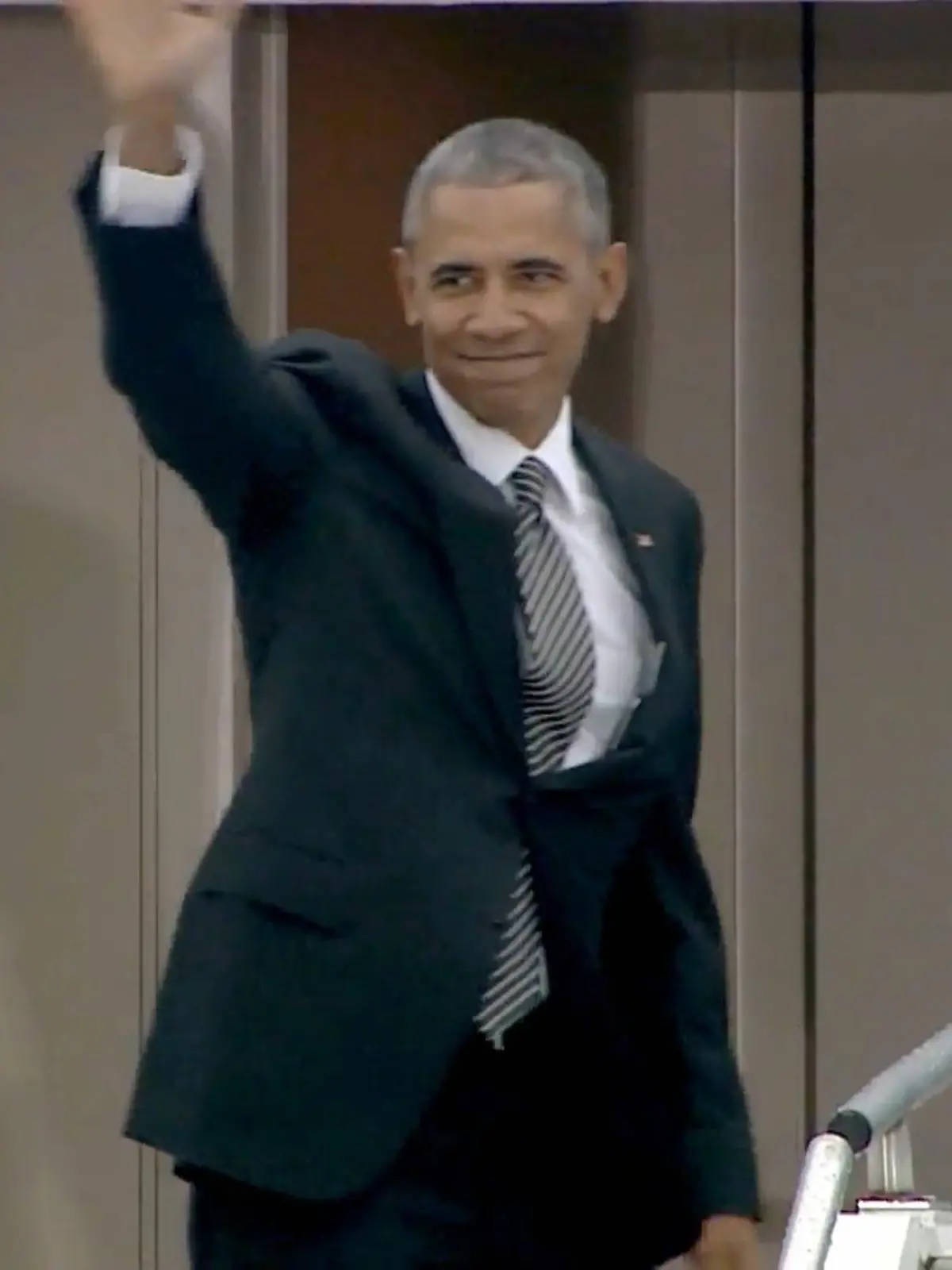 Bild zu: "Barack Obama als Beispiel für Stressfolgen"
