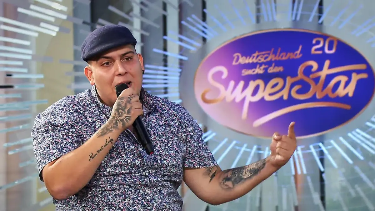 Nikolaos überrascht mit seinem Rap DSDS-Casting