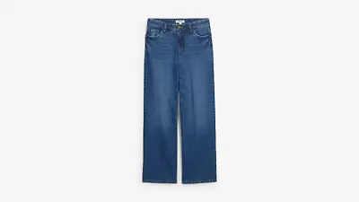 Loose Straight-Jeans Mid Waist