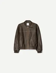 Kunstlederjacke