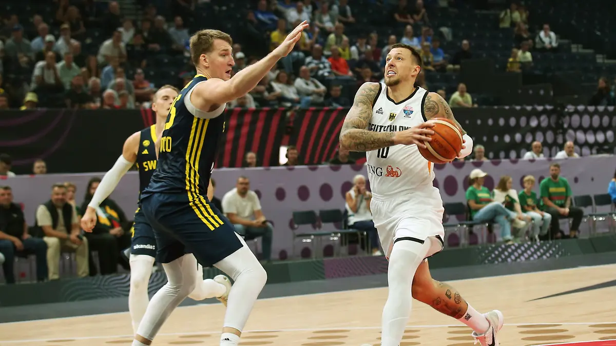 Die deutsche Nationalmannschaft gewinnt gegen Schweden.