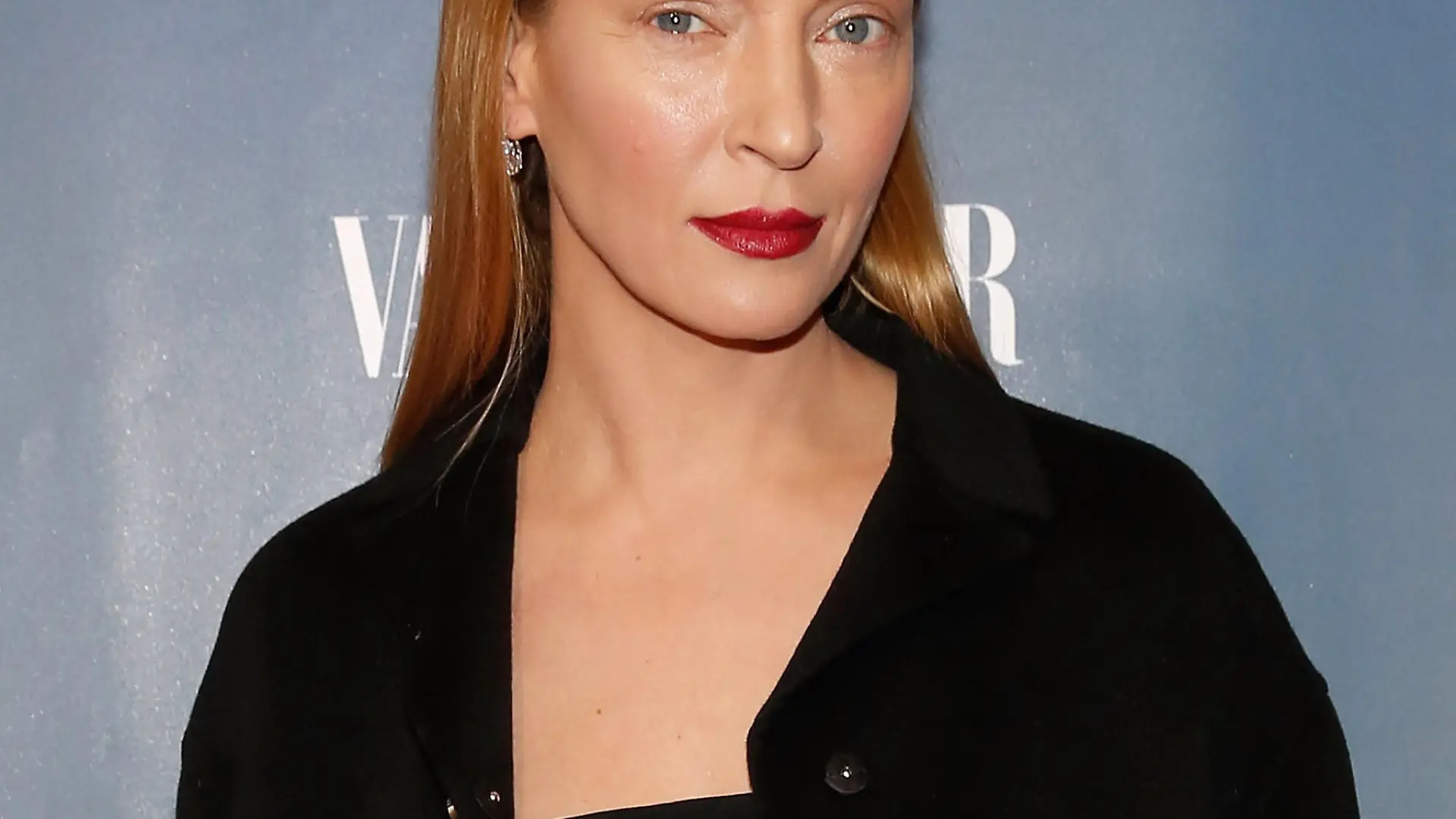 NEW YORK, NY - FEBRUARY 09: Actress Uma Thurman attends "The Slap" New York Premiere Party at The New Museum on February 9, 2015 in New York City. (Photo by Robin Marchant/Getty Images)