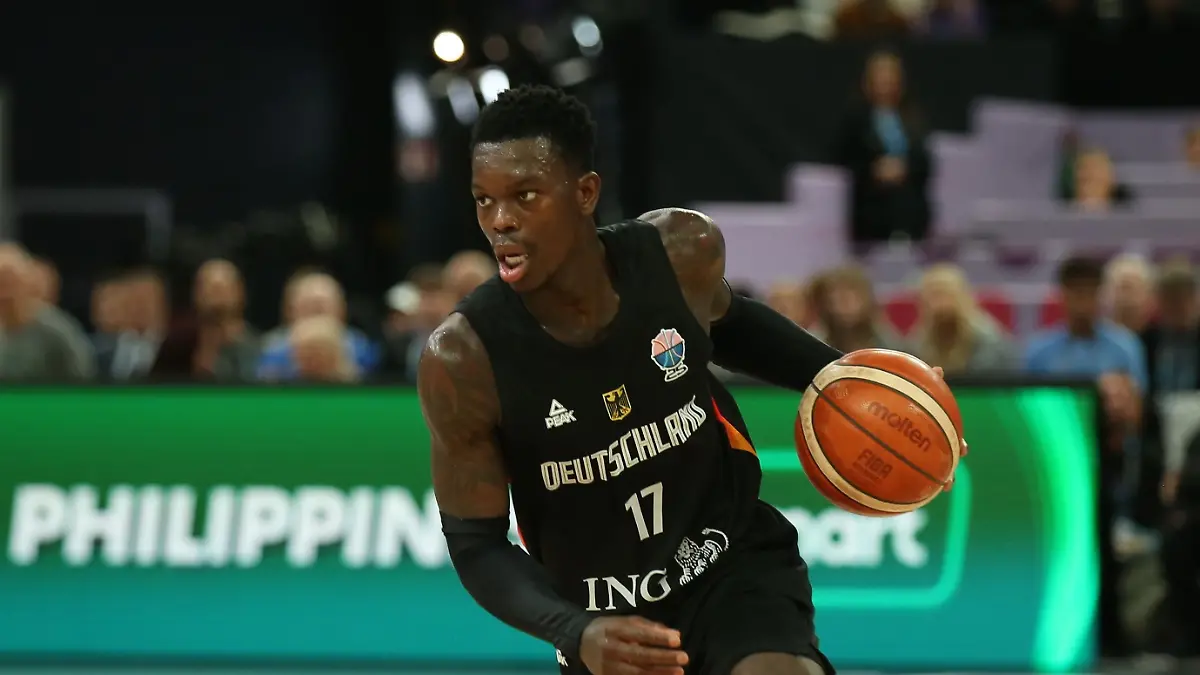 Dennis Schröder beim EM-Gruppenspiel gegen Litauen