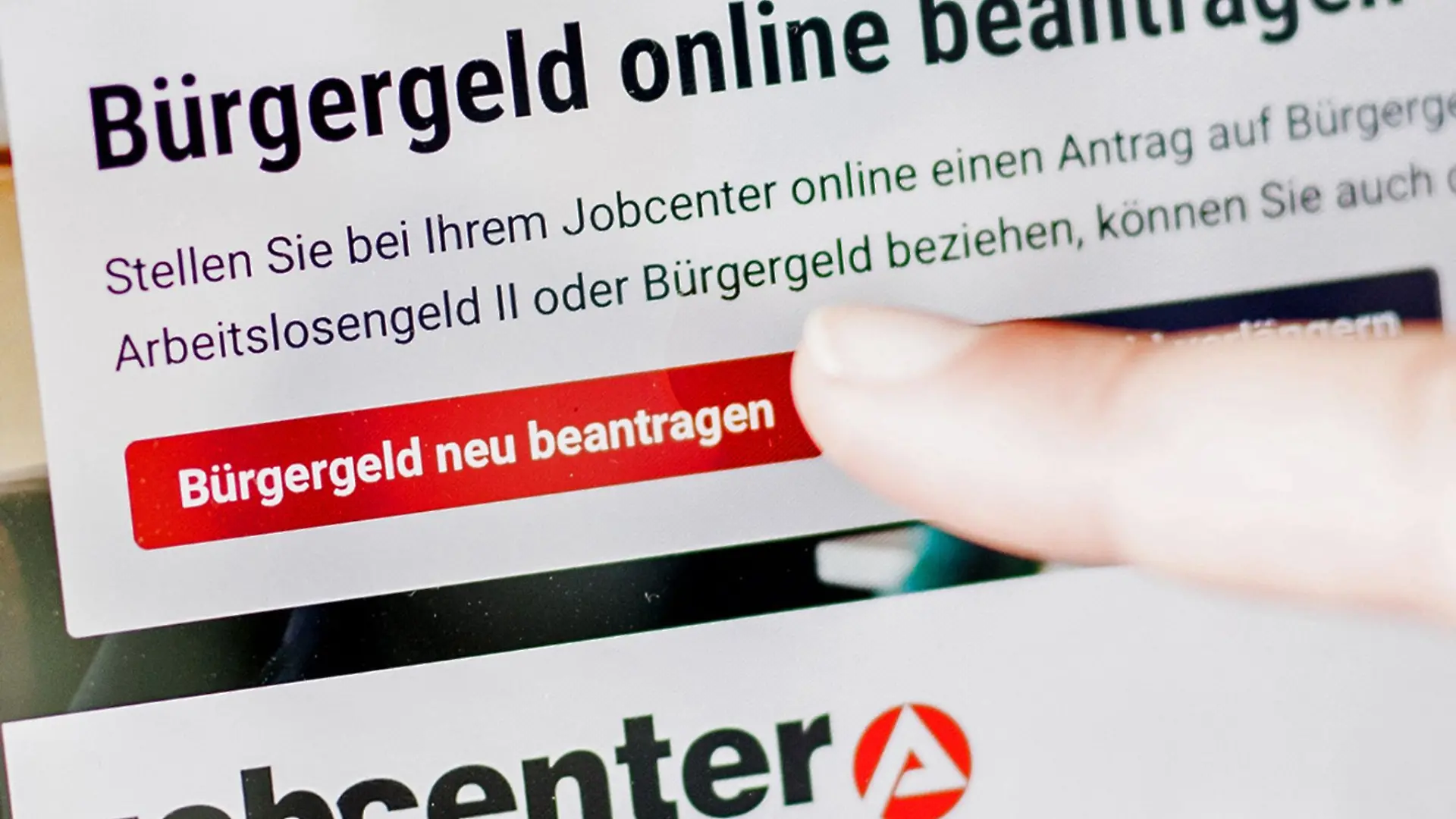 2024 bezogen rund 5,5 Millionen Menschen Bürgergeld. (Symbolbild)