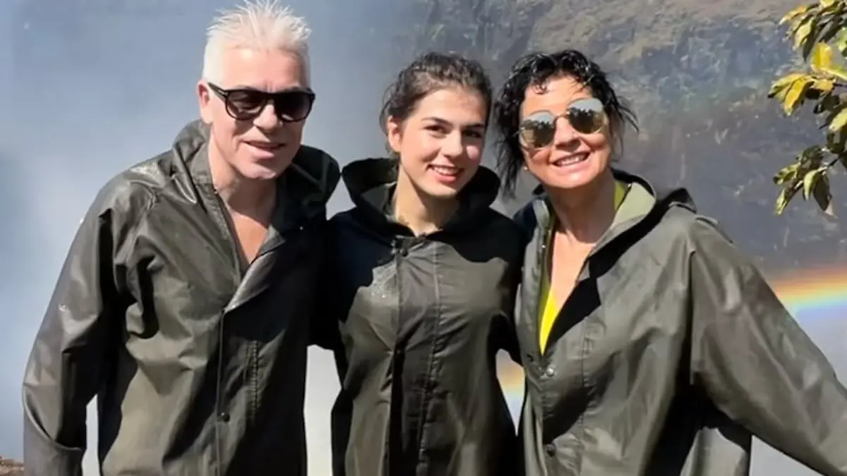 Hier zeigt Comedian Michael Mittermeier erstmals das Gesicht von Tochter Lilly. 