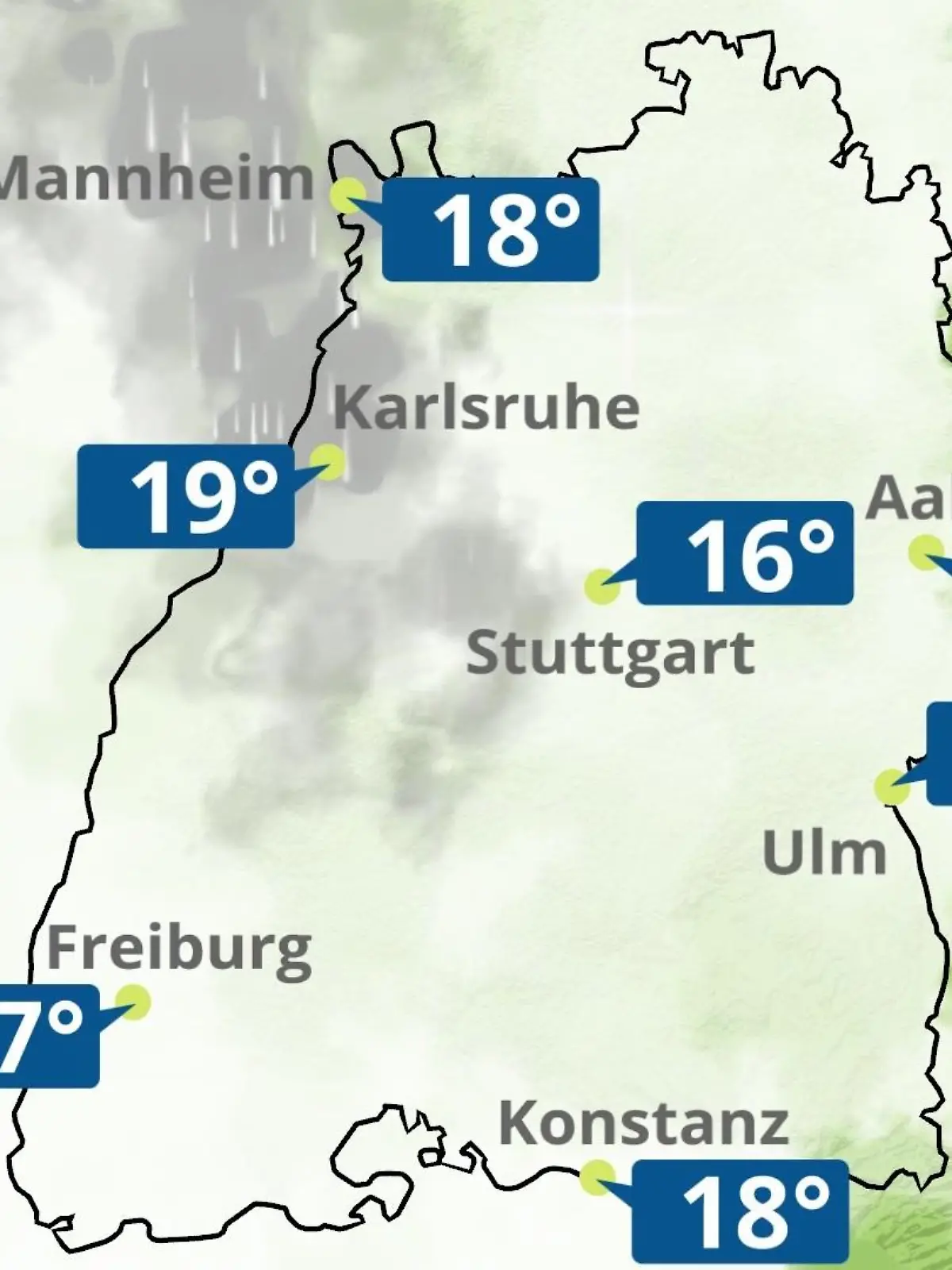 Bild zu: "Baden-Württemberg: Wie wird das Wetter?"