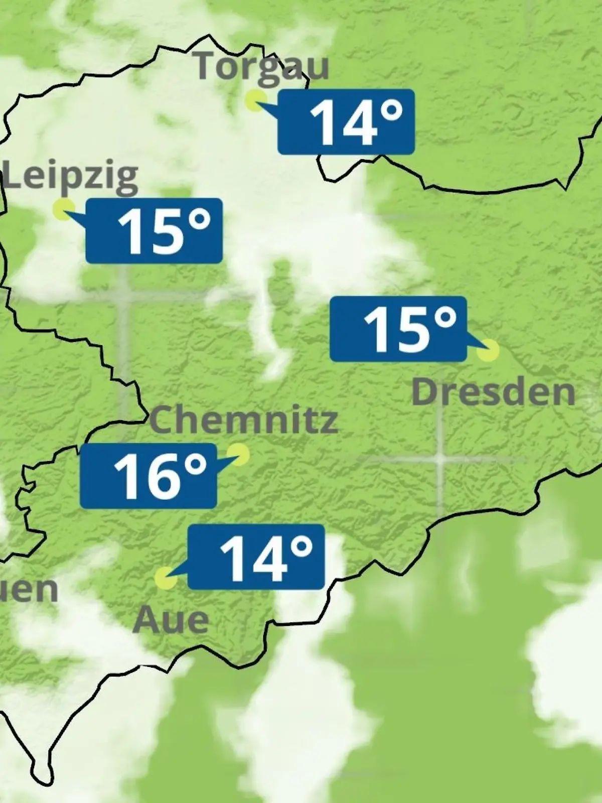 Bild zu: "Sachsen: Wie wird das Wetter?"