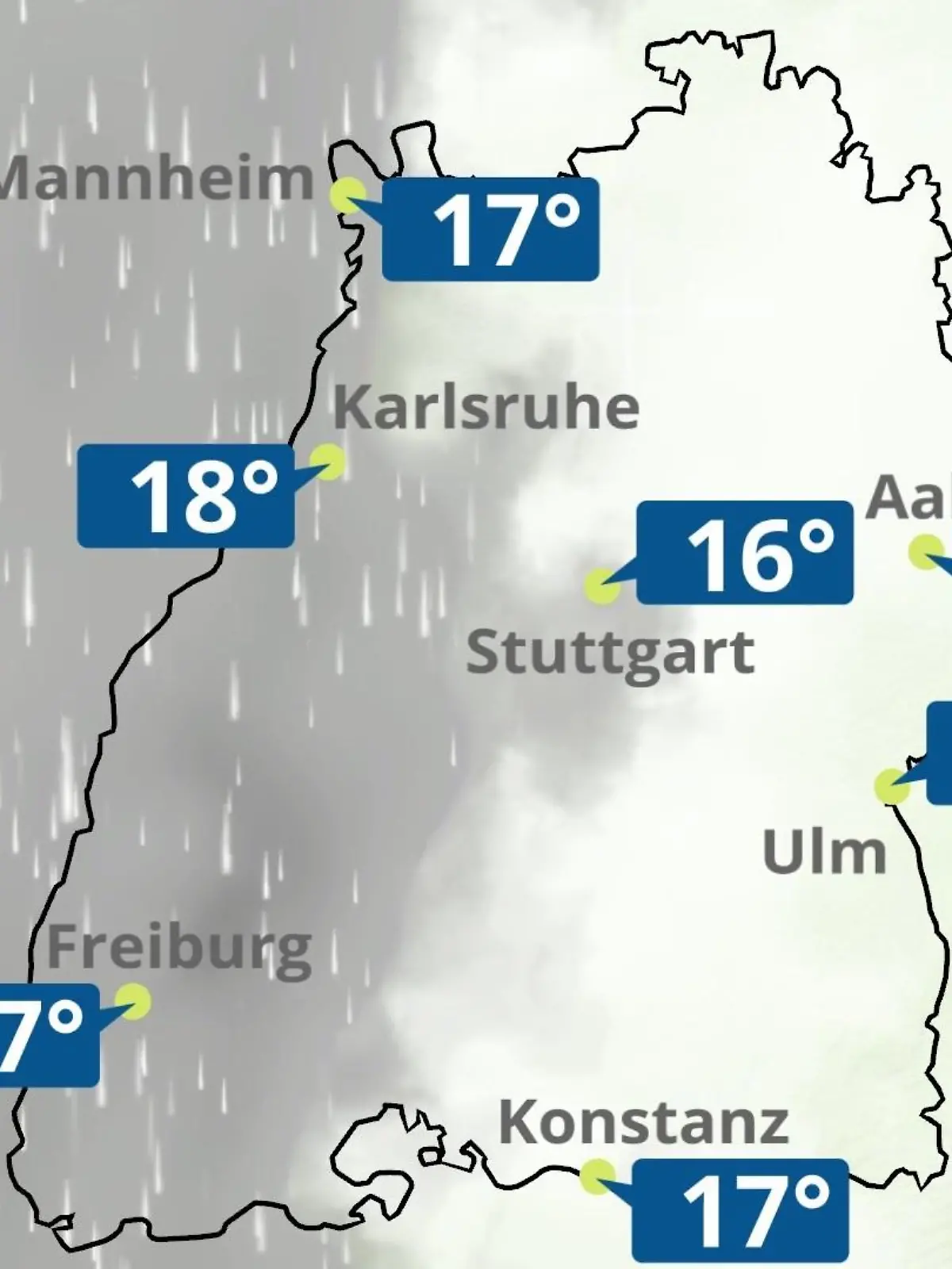 Bild zu: "Baden-Württemberg: Wie wird das Wetter?"