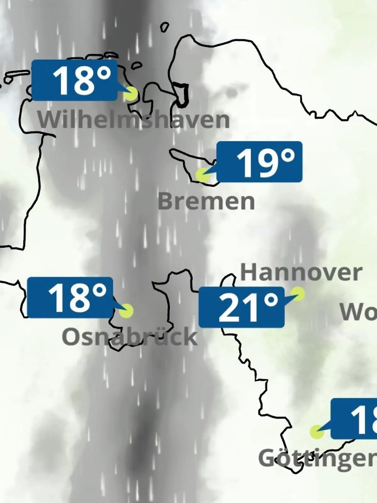 Bild zu: "Bremen und Niedersachsen: Wie wird das Wetter?"