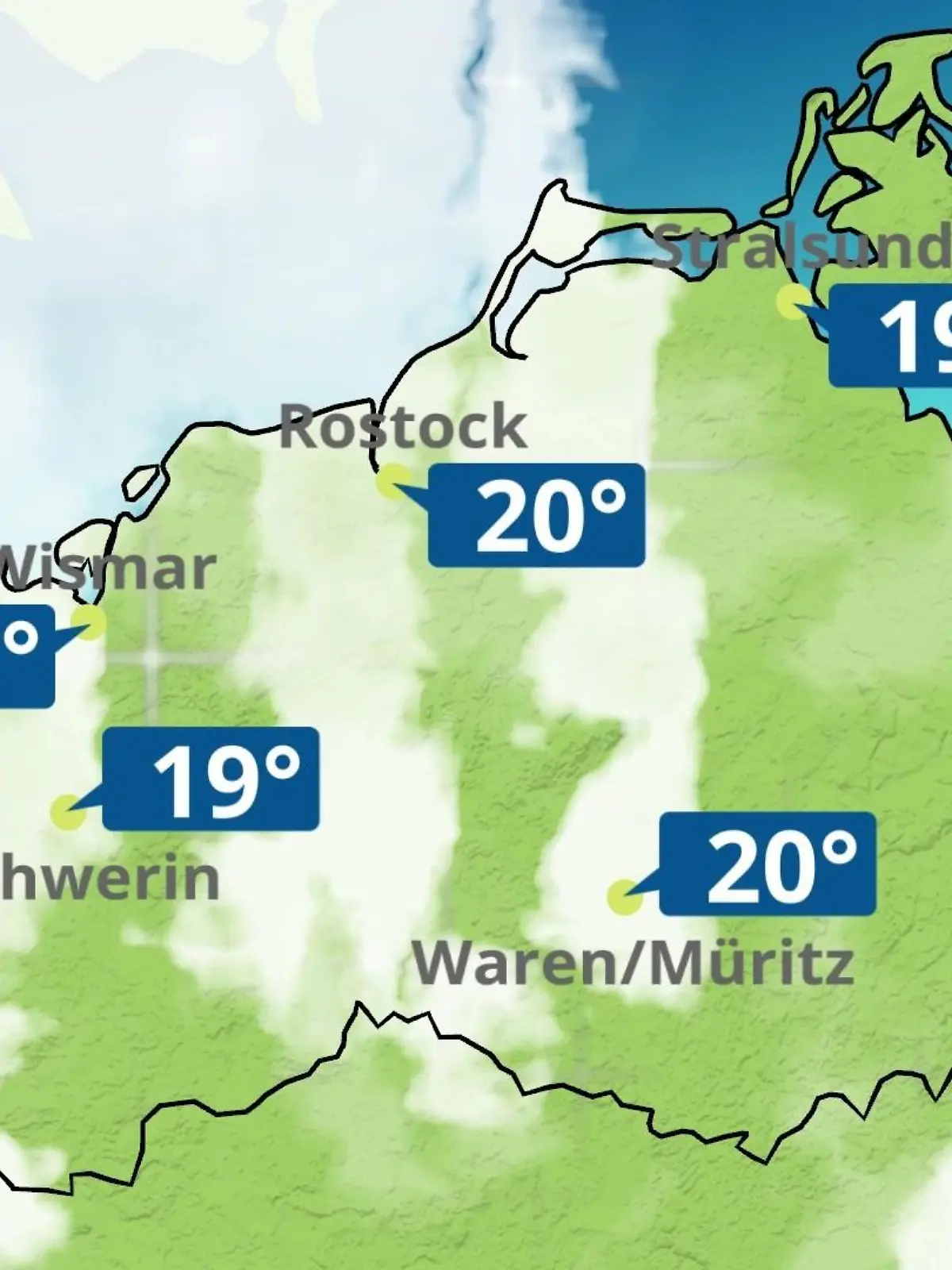 Bild zu: "Mecklenburg-Vorpommern: Wie wird das Wetter?"