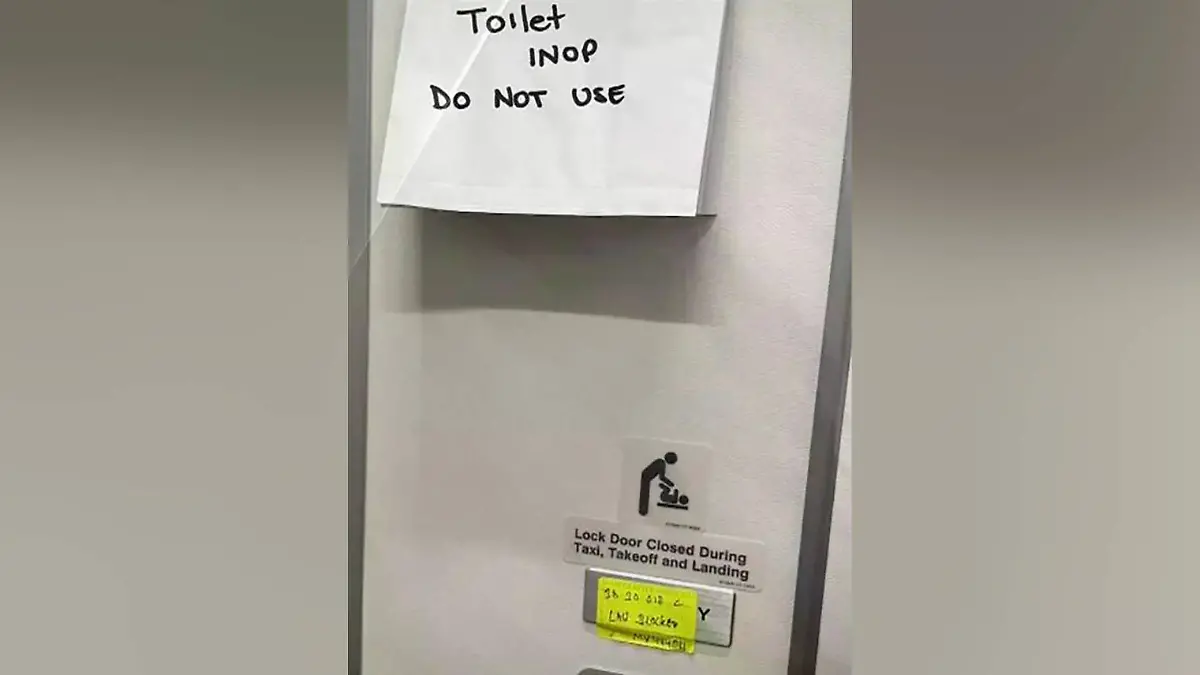 Toilette defekt