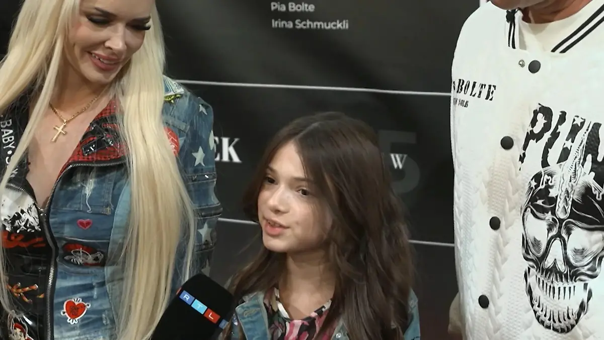 Vorbild Oma Iris! Jetzt will die Katzenberger-Tochter (10) modeln Roter Teppich kann sie schon