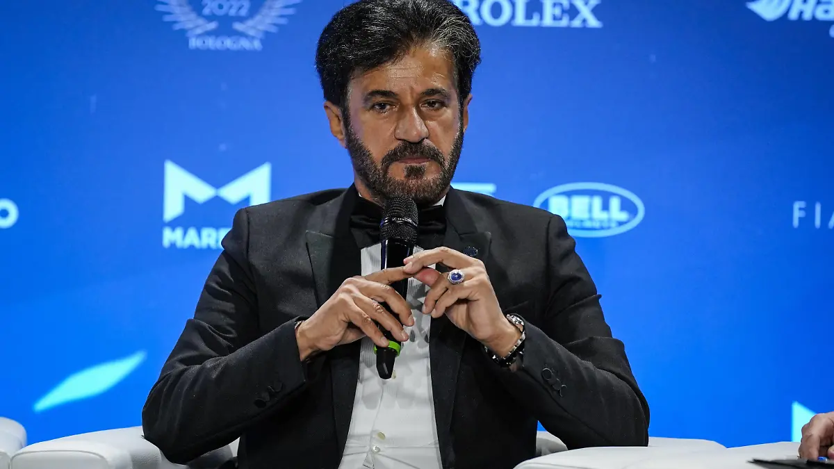 Ben Sulayem Mohammed, portrait, FIA President Innovation Medal - Prize Giver during the 2022 FIA Prize Giving ceremony at Bologna Fiere, on December 9, 2022 in Bologna, Italy - FIA PRIZE GIVING 2022 - BOLOGNA DPPI/Panoramic PUBLICATIONxNOTxINxFRAxITAxBEL _DSC2032