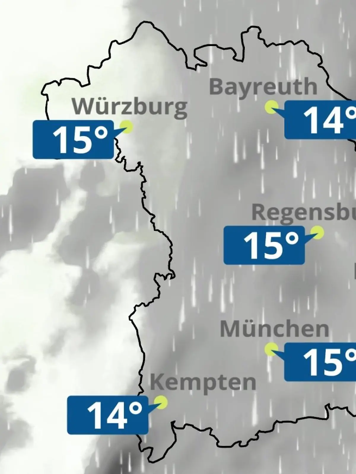 Bild zu: "Bayern: Wie wird das Wetter?"