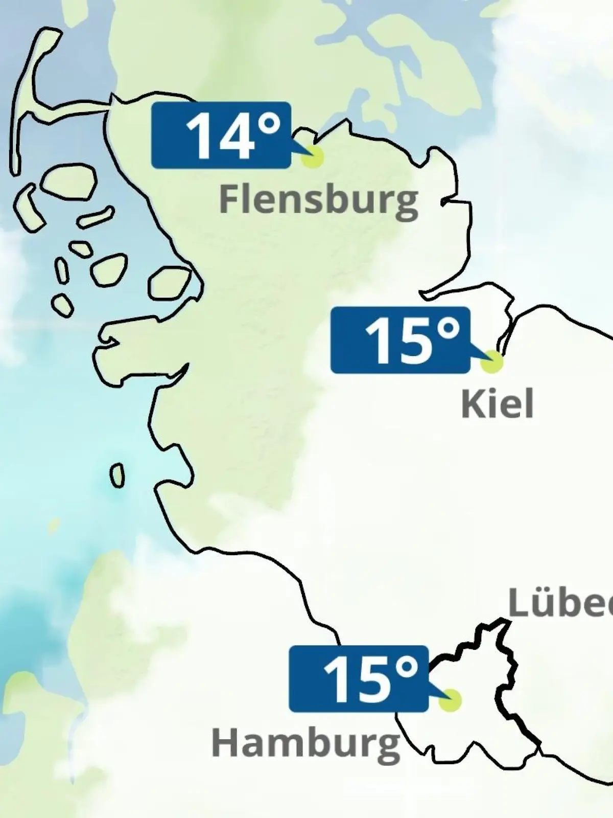Bild zu: "Hamburg, Schleswig-Holstein: Wie wird das Wetter?"