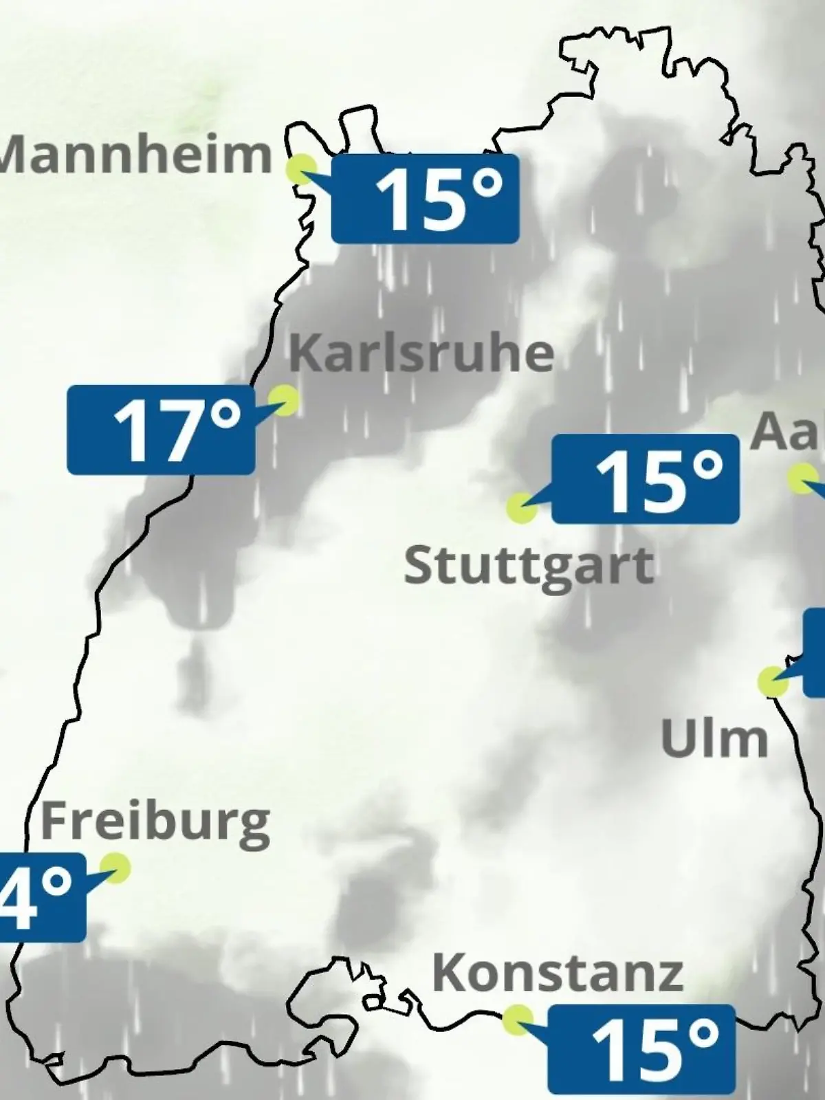 Bild zu: "Baden-Württemberg: Wie wird das Wetter?"