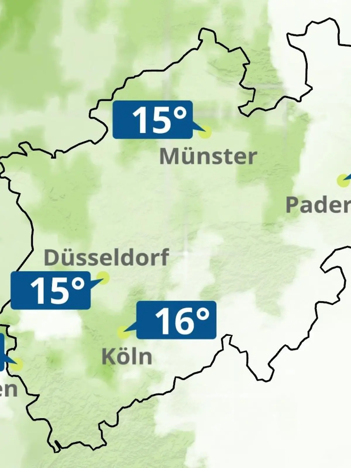 Bild zu: "Nordrhein-Westfalen: Wie wird das Wetter?"